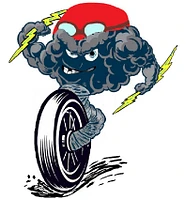 Crazy Motorcycle by Hofer-Logo