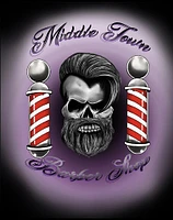 Middle Town barbershop logo
