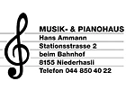 Musik & Pianohaus H. Ammann-Logo