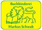 Logo Buchbinderei und Farbenfachgeschäft Markus Schwab