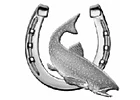 Fischereiartikel H.+M. Hufschmid-Logo