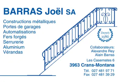 Barras Joël SA