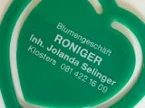 Roniger Blumengeschäft-Logo