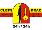 CLEFS DRAC Sàrl. Dépannage d'urgence 7/7-Logo