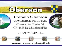 Commerce de bétail Francis Oberson