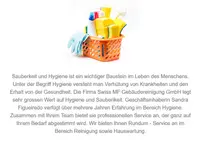 Swiss MF Gebäudereinigung GmbH - Klicken Sie, um das Bild 4 in einer Lightbox vergrössert darzustellen