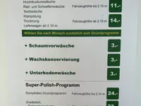 Thür Waschpark