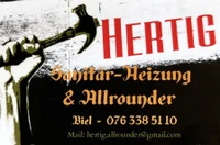 Hertig Sanitär - Heizung & Allrounder-Logo