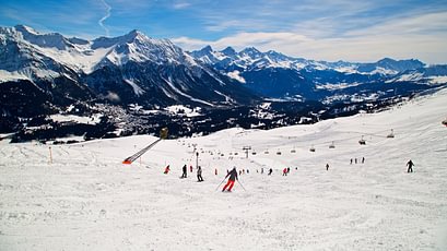 Skifahren in Graubünden