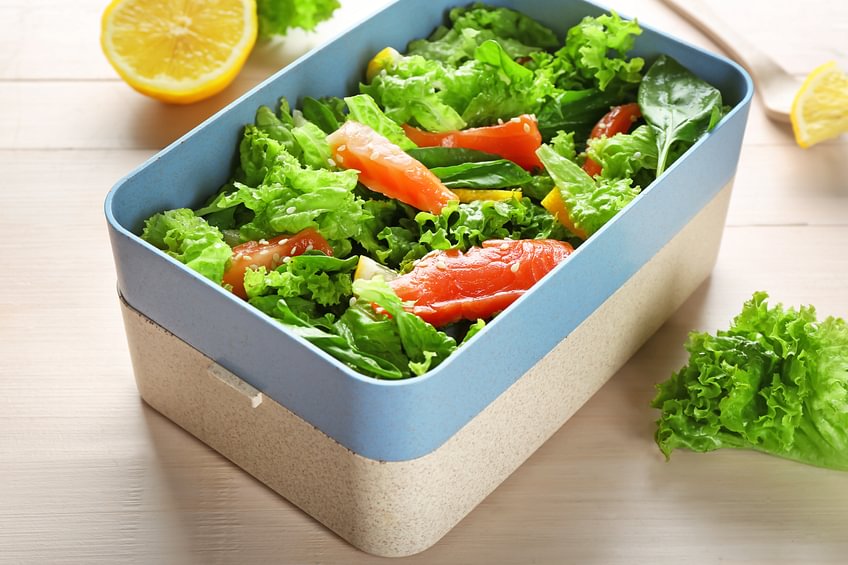 Box Lunch Salat