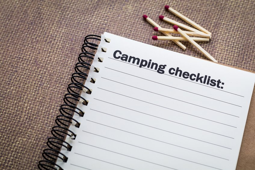 Packliste für das Camping 