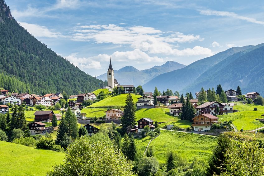 Velotouren Graubünden