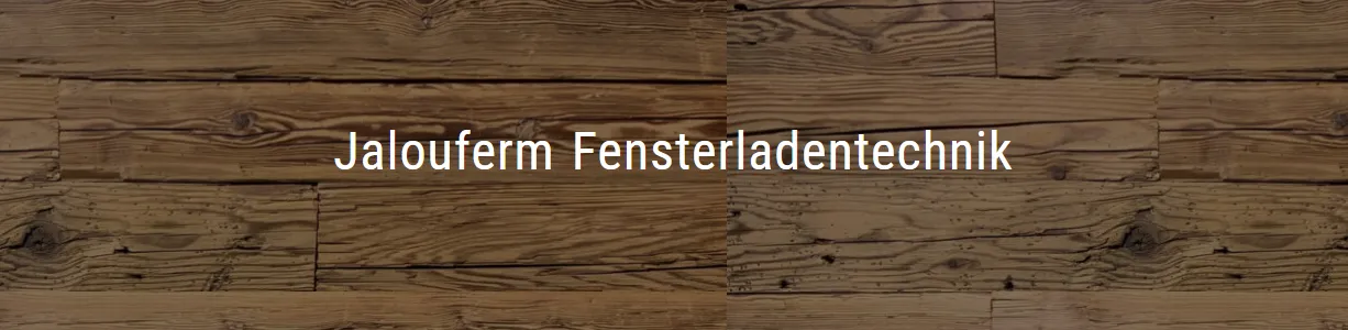 Jalouferm AG Fensterladentechnik