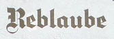 Restaurant Reblaube-Logo