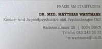 Dr. med. Wartmann Matthias-Logo