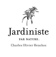 Jardiniste par Nature. Charles Olivier Henchoz-Logo