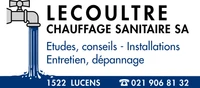 LECOULTRE CHAUFFAGE SANITAIRE SA-Logo