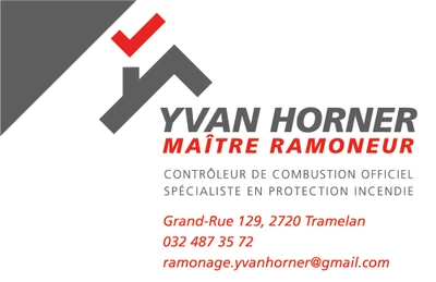 Entreprise de ramonage, maître ramoneur Horner Yvan