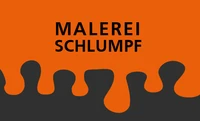 Malerei Schlumpf-Logo