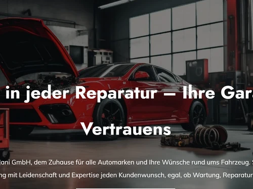 Jani Garage GmbH - Klicken, um das Panorama Bild vergrössert darzustellen