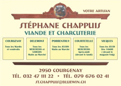 Boucherie Chappuis Stéphane