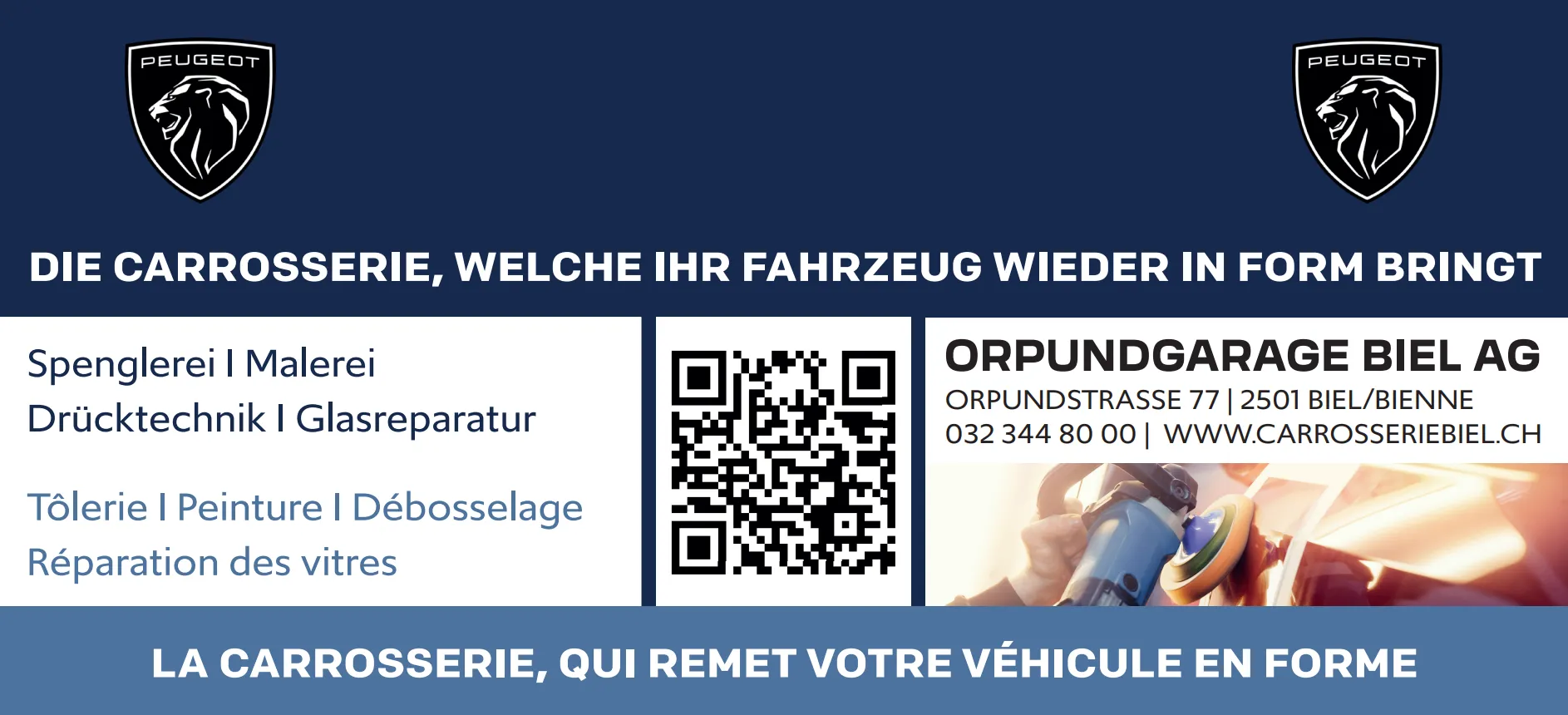 Orpundgarage Biel AG Peugeot