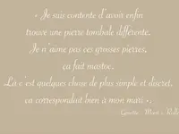 Maggy - L'ardoise tombale