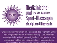 Med. Massagepraxis Pia von Waldkirch - Klicken Sie, um das Bild 6 in einer Lightbox vergrössert darzustellen