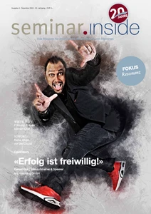 Daniel Enz - Coverstory seminar.inside Magazin - Dezember 2024