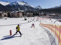 Schweiz. Skischule St. Moritz - Klicken Sie, um das Bild 2 in einer Lightbox vergrössert darzustellen