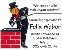 Felix Weber Kaminfegergeschäft-Logo