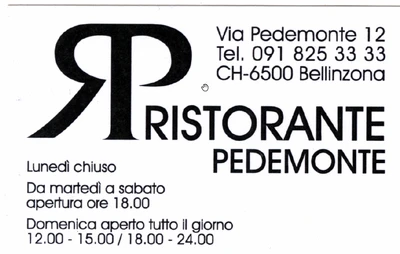 Ristorante Pedemonte