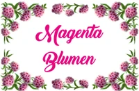 Magenta Blumen - Kishta-Logo