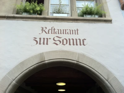 Restaurant zur Sonne Winterthur