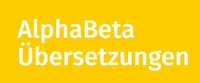 Logo AlphaBeta Uebersetzungen & Dienstleistungen GmbH