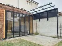 Goop Metallbautechnik Anstalt / Treppen  Terrassenüberdachung  Vordach  Verglasung  Carport  Türen  Tore  Zäune