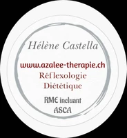 Hélène Castella Azalée-thérapie réflexologie-Logo