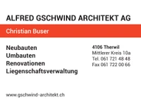 Logo Gschwind Alfred Architekt AG