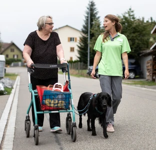 Die Spitex Regio Liestal schenkt Lebensqualität im gewohnten Umfeld.