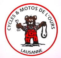 Aux cycles et motos de l'Ours Cantini-Logo