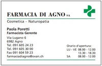 Logo Farmacia di Agno SA