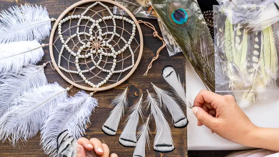 Traumfänger basteln