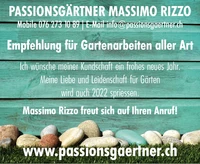 Passionsgärtner Massimo Rizzo-Logo