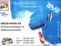 MALER MOOR AG - Klicken Sie, um das Bild 1 in einer Lightbox vergrössert darzustellen