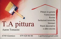 T.A pittura di Aaron Tomasini-Logo