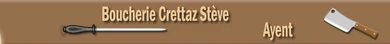 Boucherie-Charcuterie Crettaz Steve