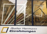 Atelier Hermann, Einrahmungen-Logo