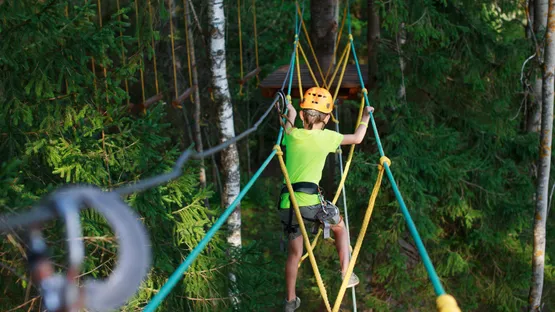 Seilparks in der Schweiz