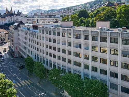 Neuchâtel City Hôtel - Klicken, um das Panorama Bild vergrössert darzustellen