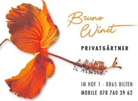 Bruno Winet, Privatgärtner-Logo